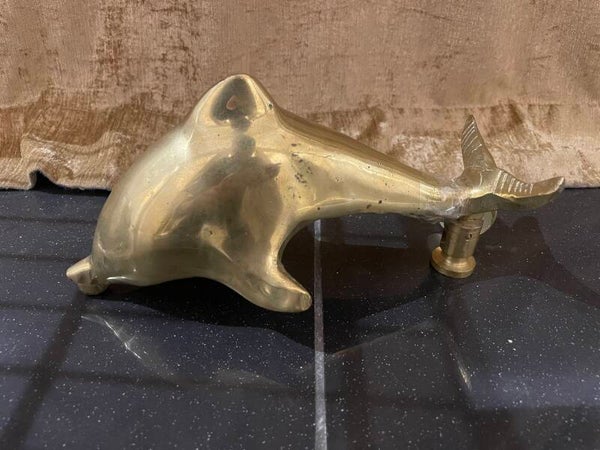 Vintage Dolphin Figure - Decor