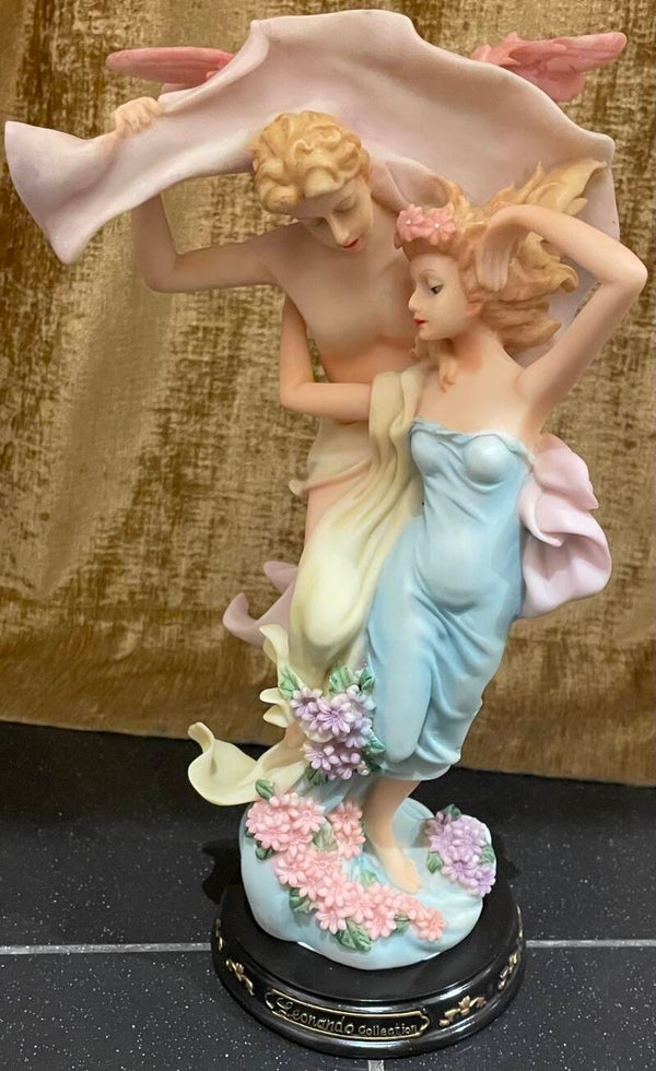 Angel & Woman Figure - Decor