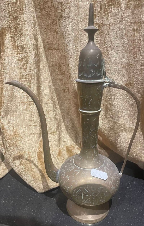 Vintage Brass Teapot - Brass