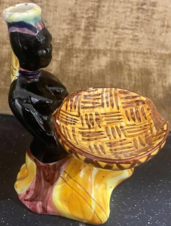 Ceramic Miniature Drioli Liquor Bottle - Decor
