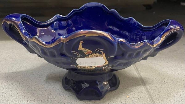 Vintage Kutami Style Fruit Compote Dish - Decor