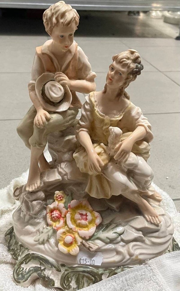 Vintage Italian Porcelain Figurine - Figurines
