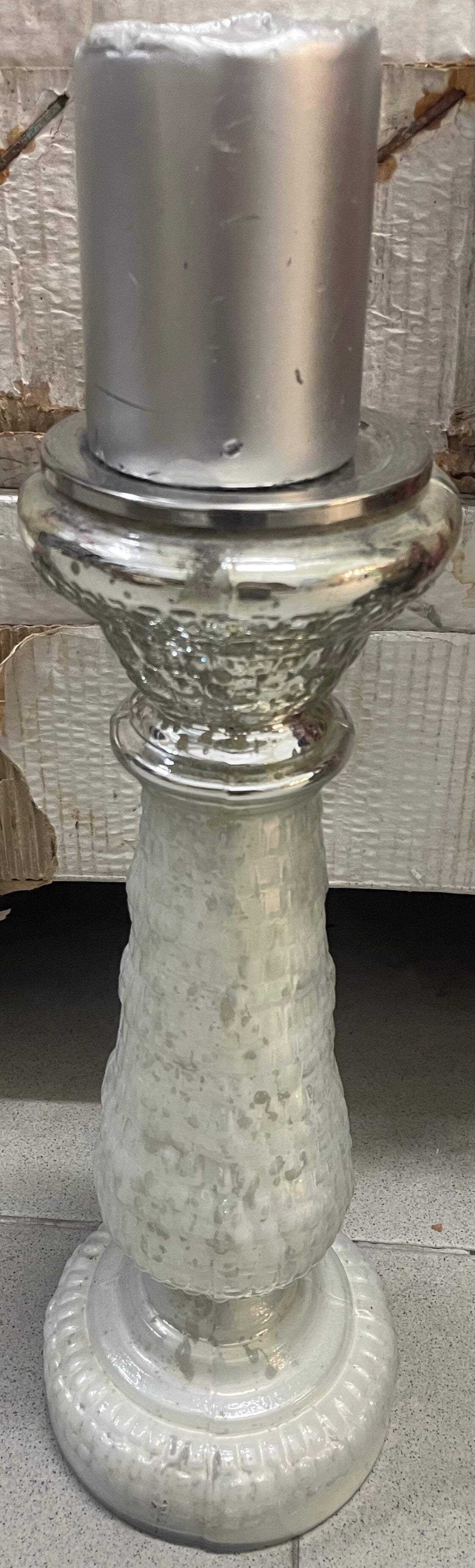 Big White Candle Holder - Candles