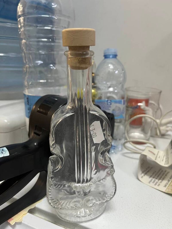 Violin Bottle - Decor*