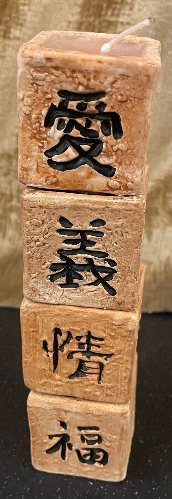 Chinese Characters Blocks - €1 each - Candles