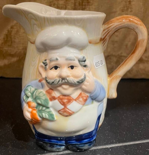 Vintage Ceramic Milk Jug - Decor