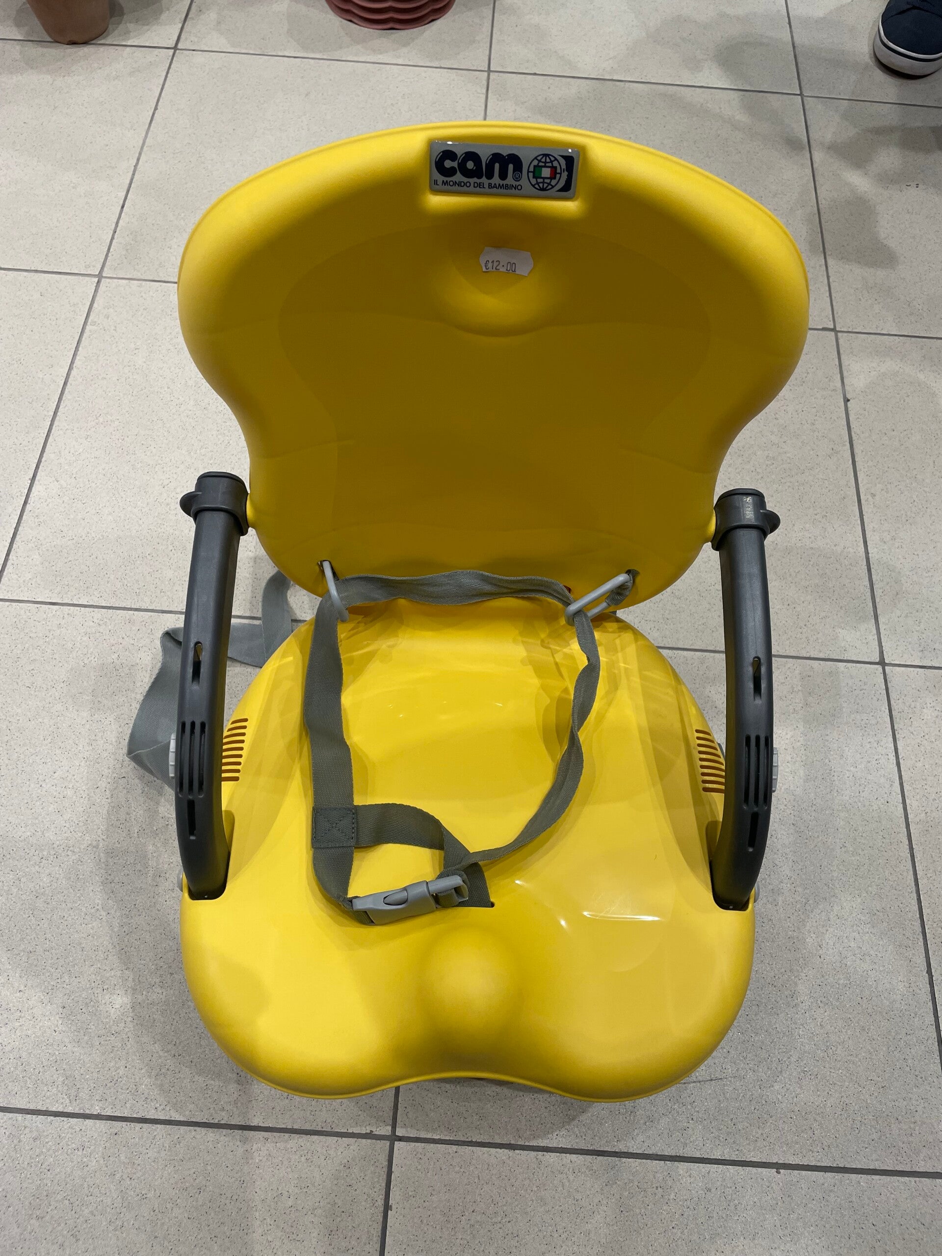 Yellow Portable Folding Child Booster Seat - Babies
