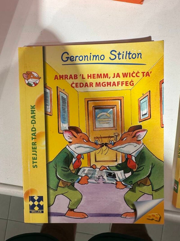 Geronimo Stilton In Maltese - Books*