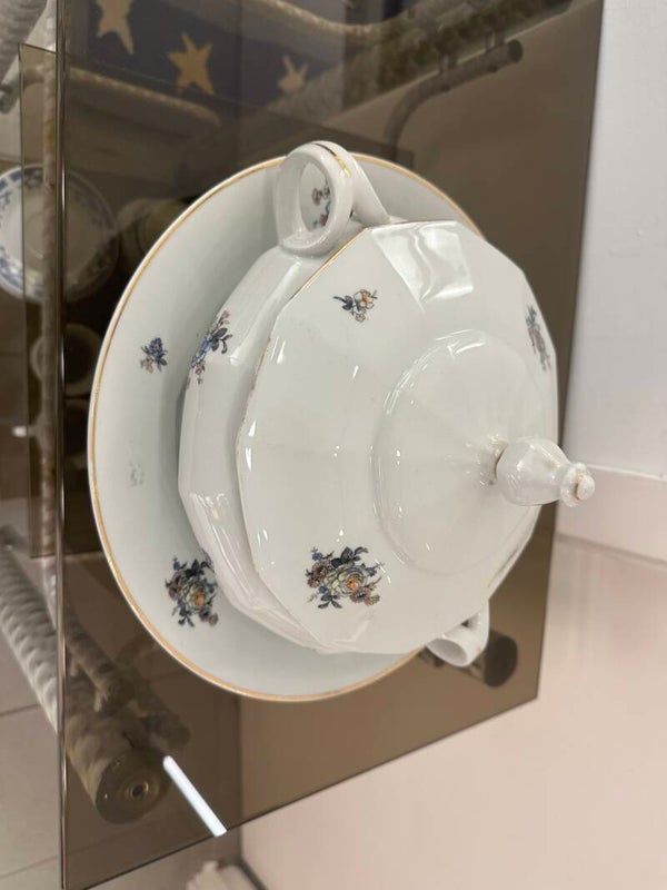 Soup Bowl With Plate - Supplies*
