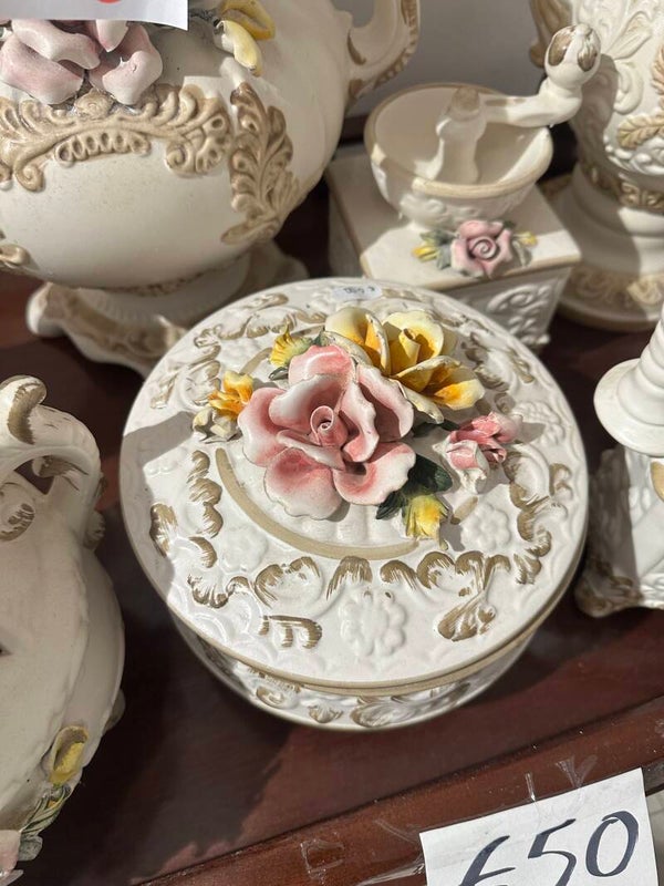 Capodimonte Jewelry Bowl - Decor*