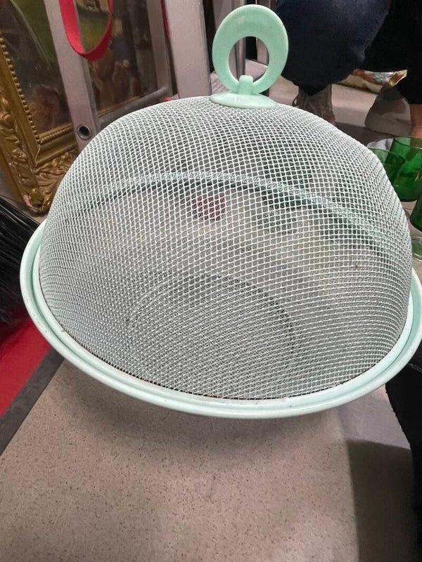Metal Round Food Cover - Supplies