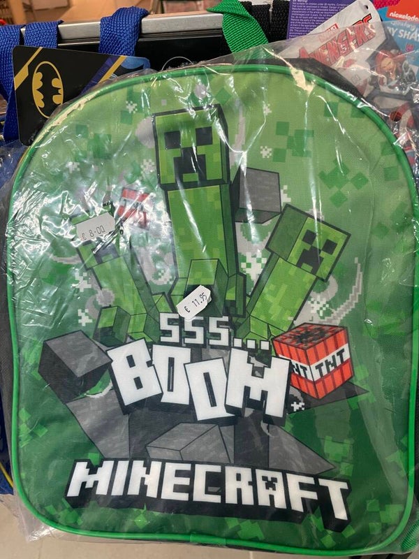 Minecraft Creeper Backpack - Bags