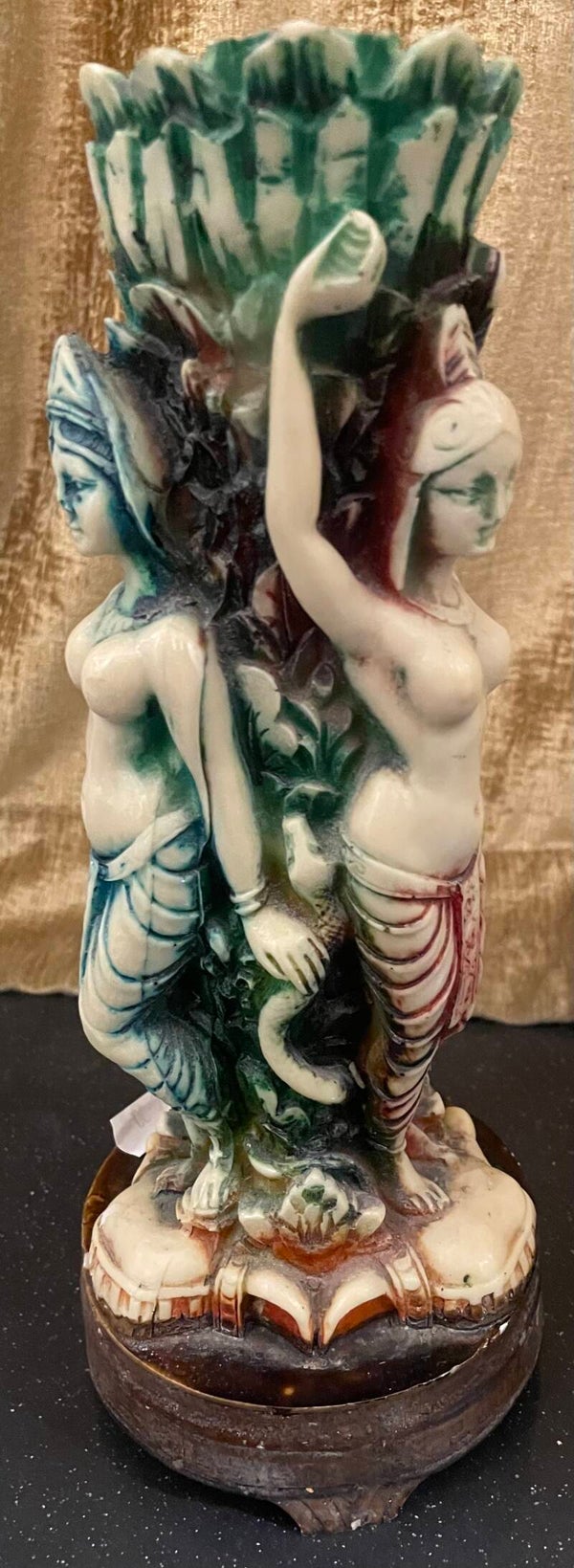Vintage Candle Holder - Candles