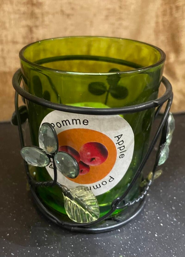 Glass Candle Holder - Candles