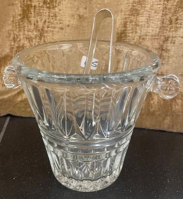 Small Crystal Ice Bucket - Decor