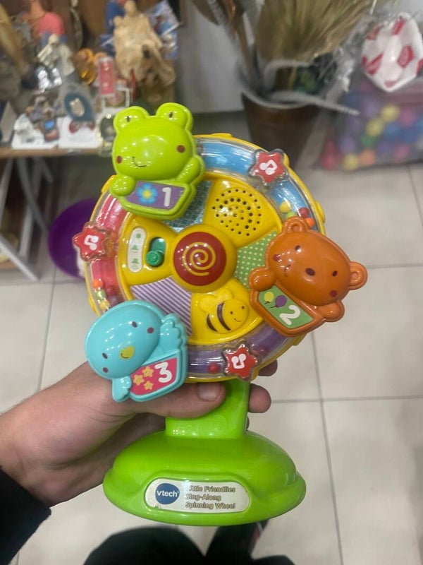 VTech Little Friendlies Sing-Along Spinning Wheel - Toys