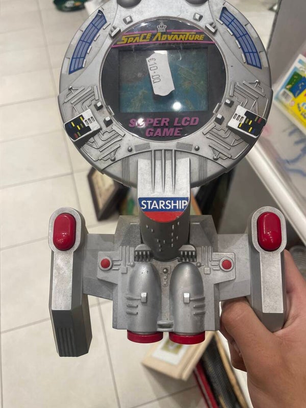 LCD Space Adventure Game - Vintage Toys