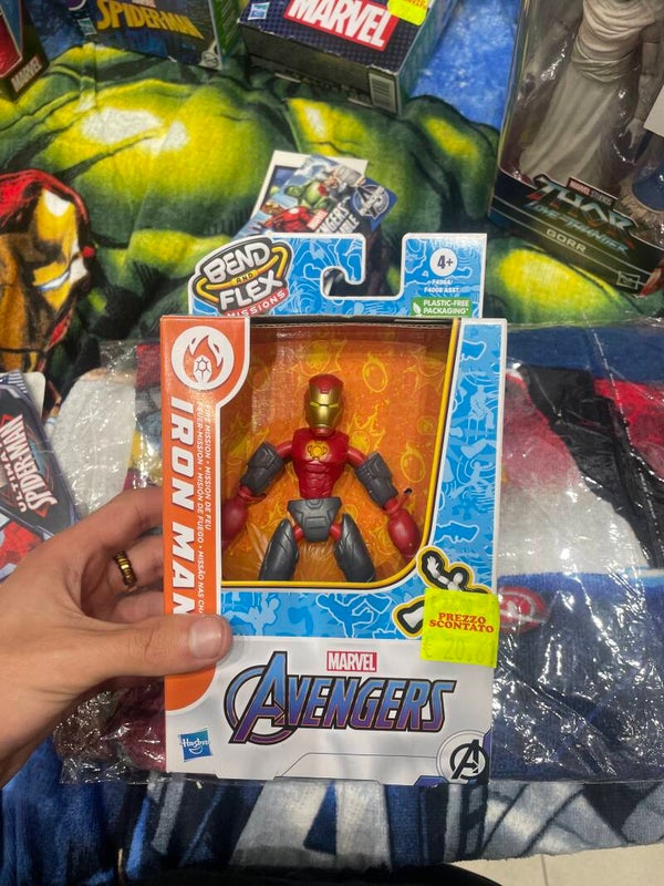 Iron Man Avengers Bend and Flex - New - Toys