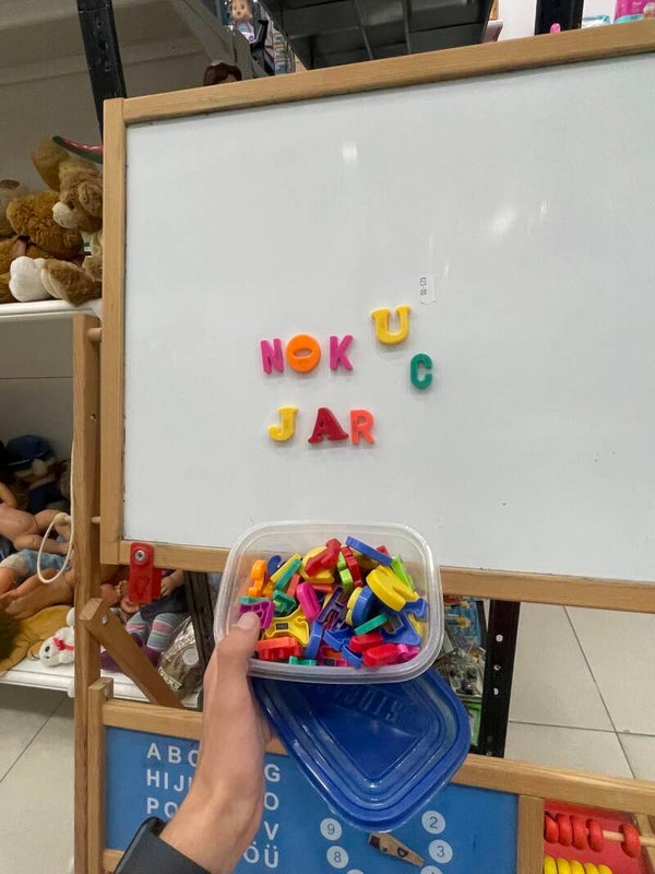 Magnetic Alphabet and Numbers - Stationery