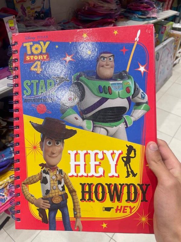 Toy Story 4 Notebook - Stationery