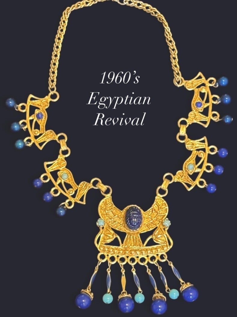 1960’s Egyptian Revival Necklace