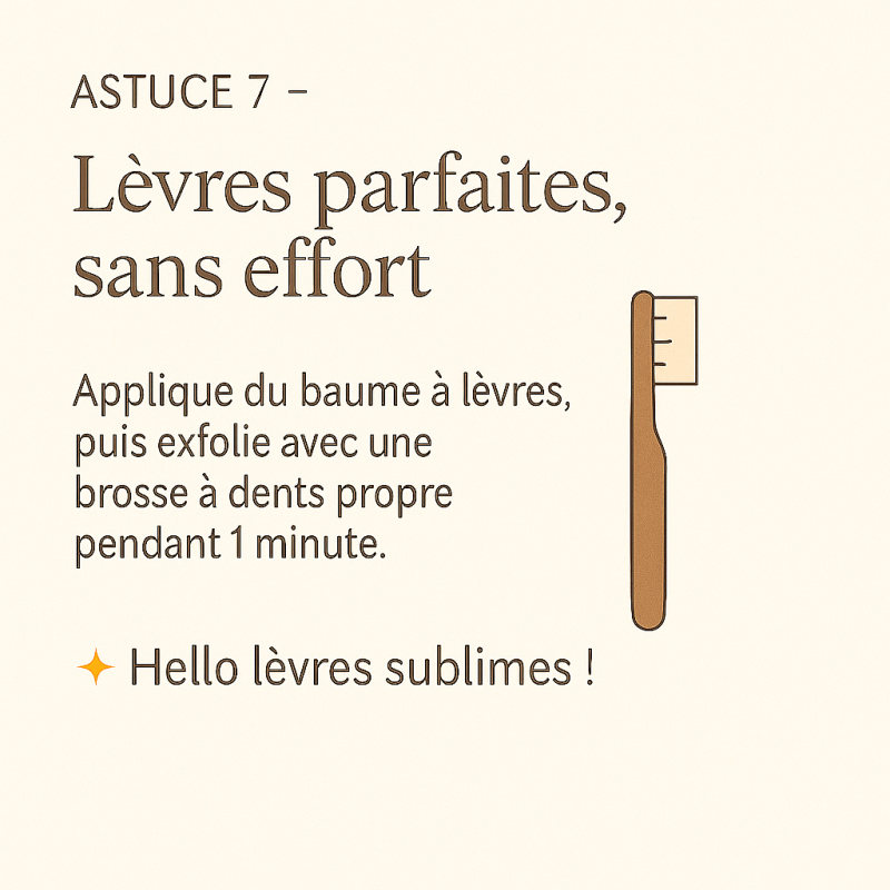 Astuce pour avoir des lèvres parfaites