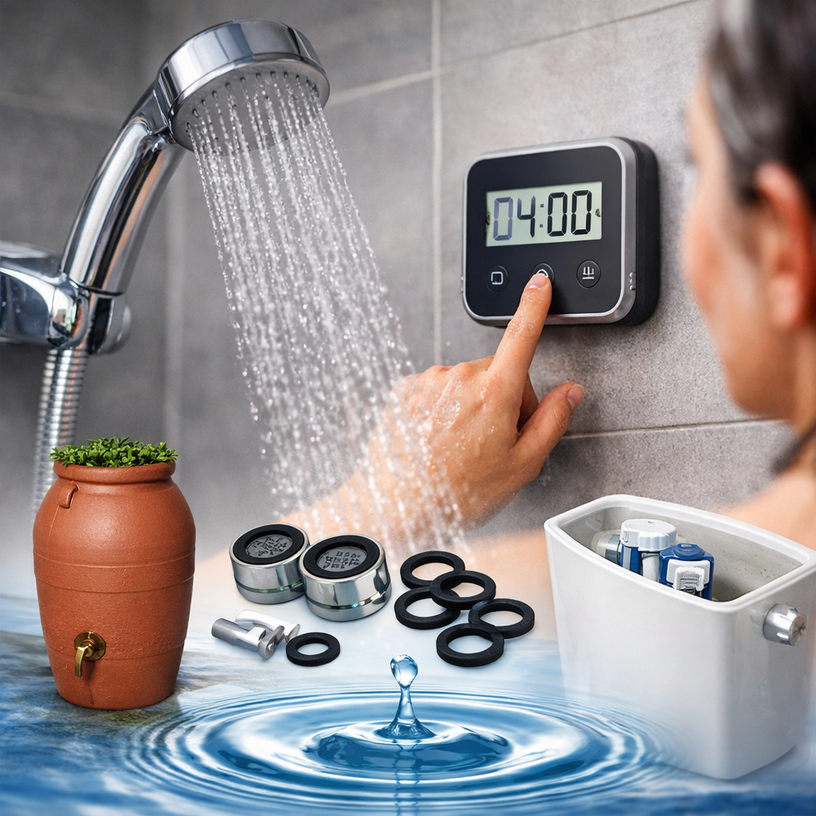 Comment économiser l’eau à la maison facilement