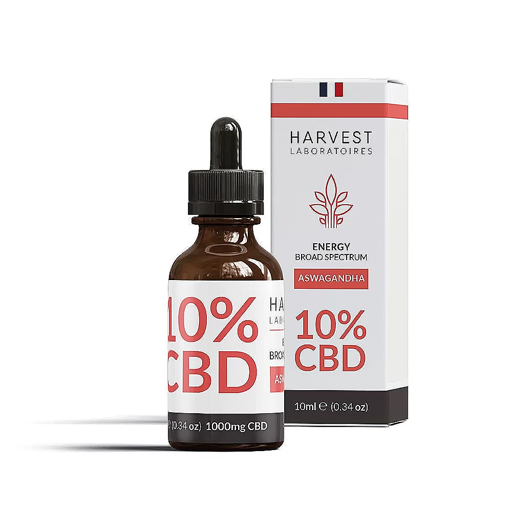 Huile Energy CBD + Ashwagandha – Harvest Laboratoires