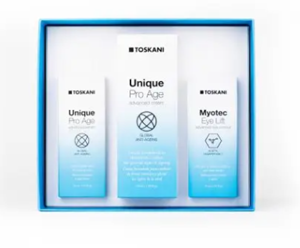 Toaskani- Unique Pro Age Gift Box + Myotec Eye Lift Cream