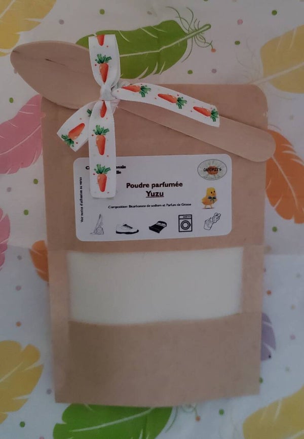 🐥Poudre parfumée "Yuzu" (Fruité/Épicé)