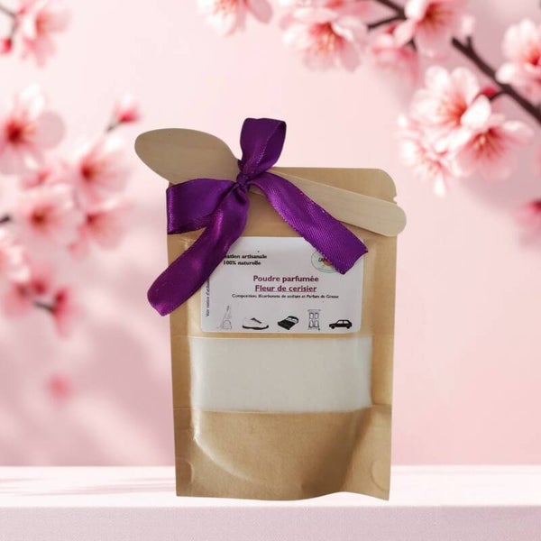 * Poudre parfumée "Fleur de cerisier" (Fleuri)