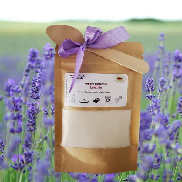 Poudre parfumée "Lavande" (Fleuri)