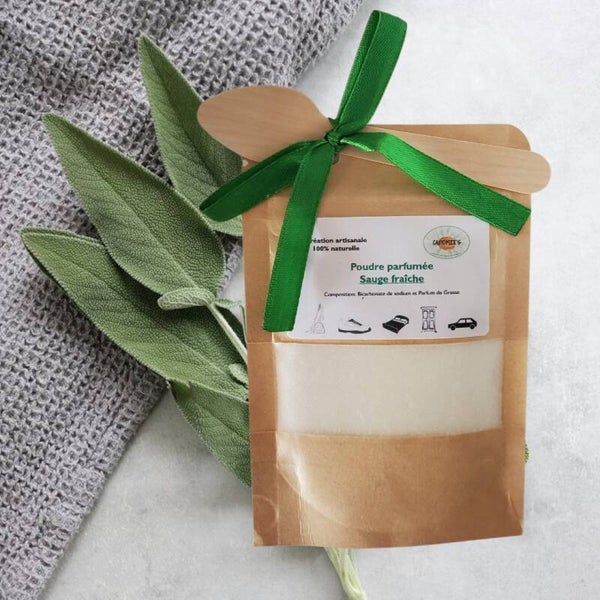 Poudre parfumée "Sauge fraîche" (Aromatique)
