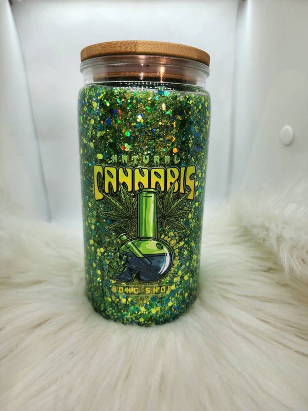 Cannabis  and bong