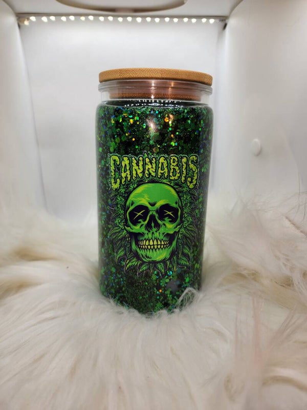 Cannabis  skull