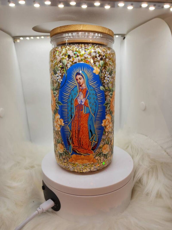 Virgin de  guadalope-gold