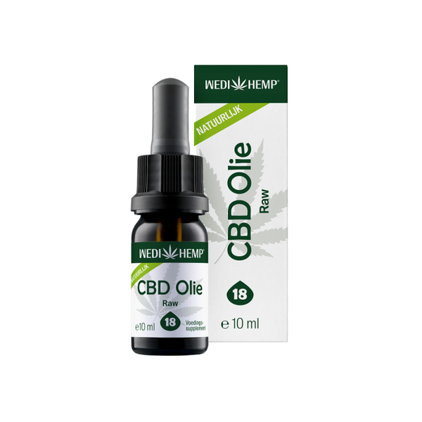 Wedihemp - CBD Olie Raw 18%.