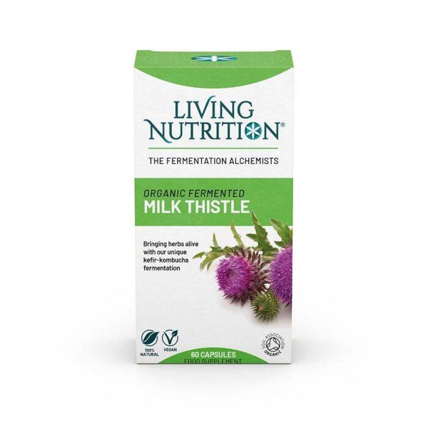 Living Nutrition - Fermented Milk Thistle Gefermenteerde Mariadistel Bio  - 60 caps.