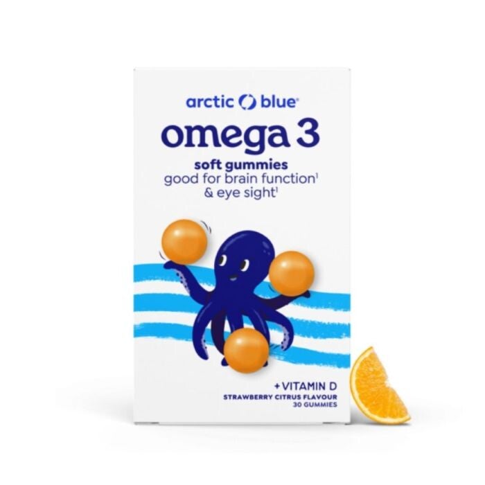 Arctic Blue - Omega 3 gummies DHA & EPA vitamine D3 - 30 stuks.