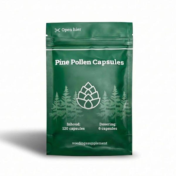 Pine Pollen Poeder - Dennenpollen - 120 caps.