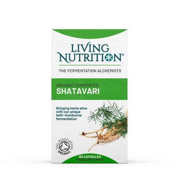 Living Nutrition - Fermented Shatavari Bio - 60 caps.