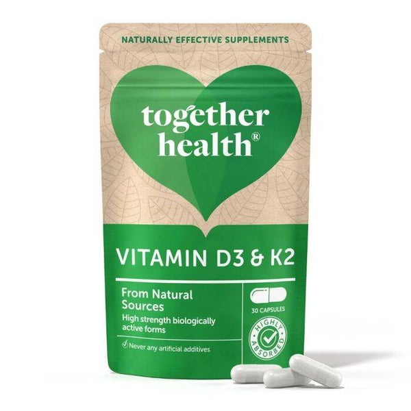 Together - Vitamin D3 & K2 - 30 caps.