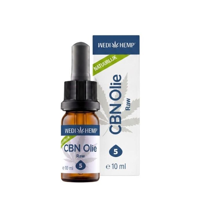 Wedihemp - CBN Olie Raw 5% - 10 ml.
