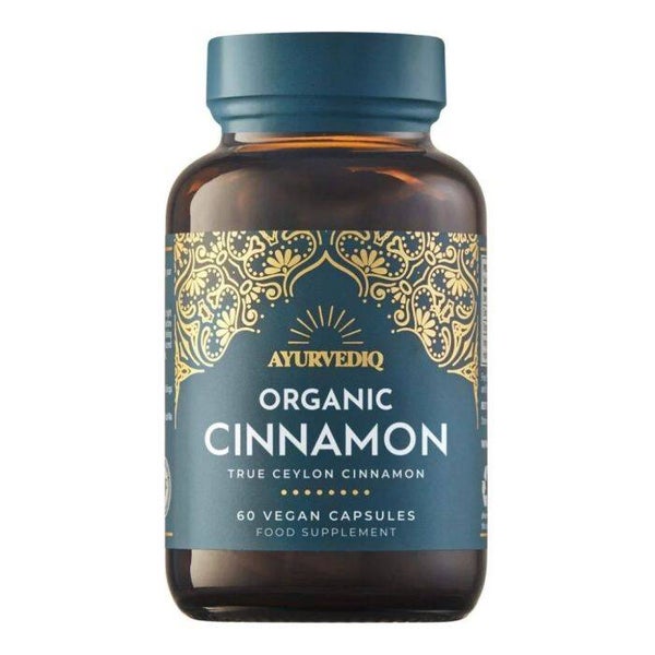 Ayurvediq - Organic Ceylon Cinnamon - 60 caps.
