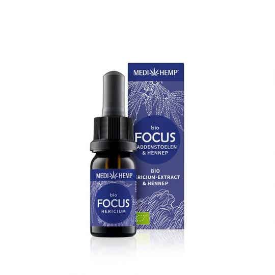 Wedihemp - Focus Hericium & Hennep Bio - 10 ml.