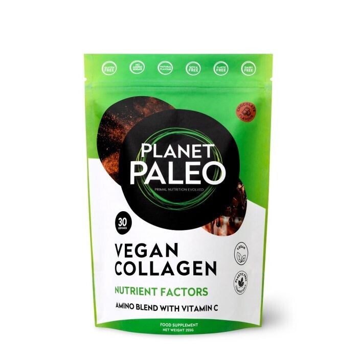 Planet Paleo - Vegan Collagen Nutrient Factors Chocolate - 255 gr.