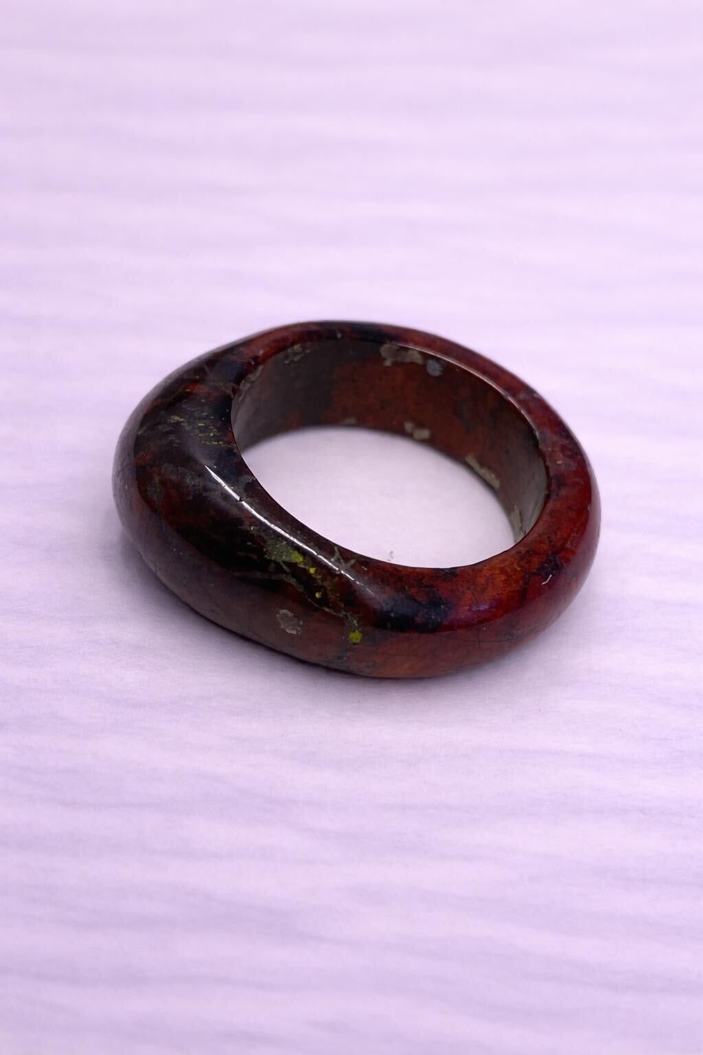 Brecciated Rode Jaspis Ring