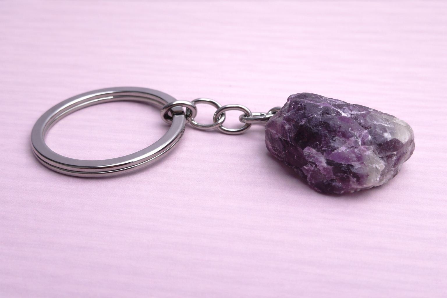 Fluoriet sleutelhanger ruw