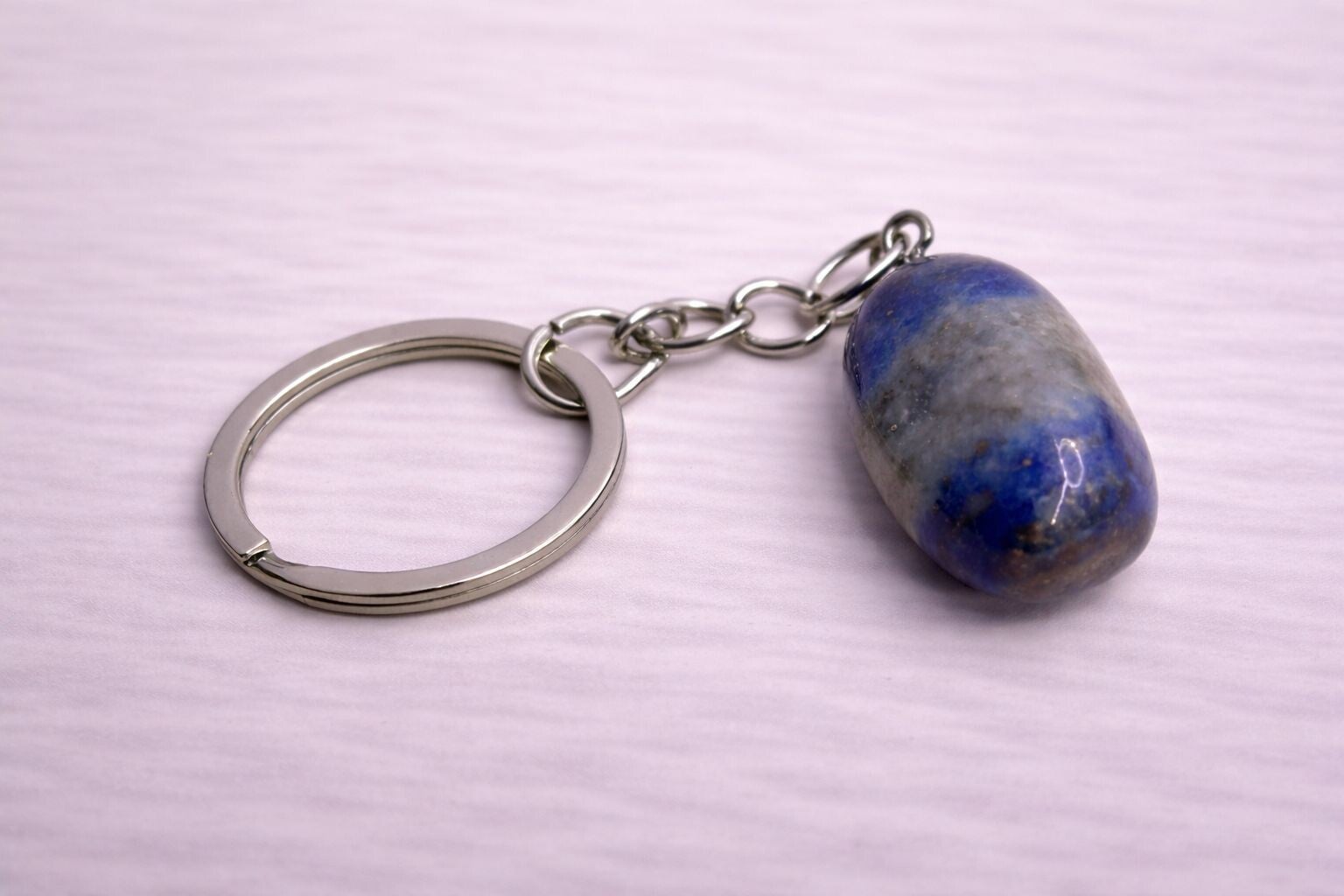 Lapis Lazuli Sleutelhanger gepolijst