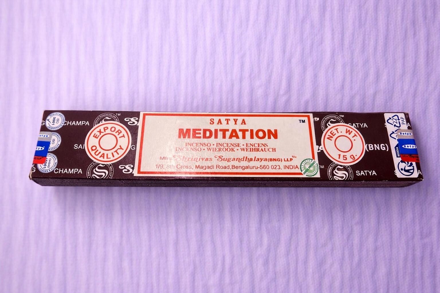 Satya Meditation Wierookstokjes